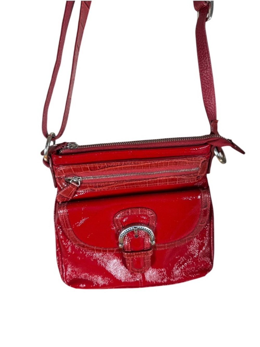 Red Brighton Crossbody Shoulder Bag